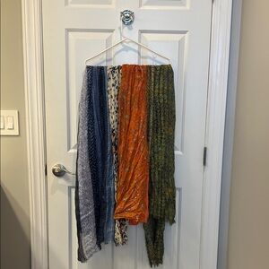 Elegant Multicolor Patterned Curtains